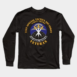 21st Special Tactics Squadron - First There -Veteran X 300 Long Sleeve T-Shirt